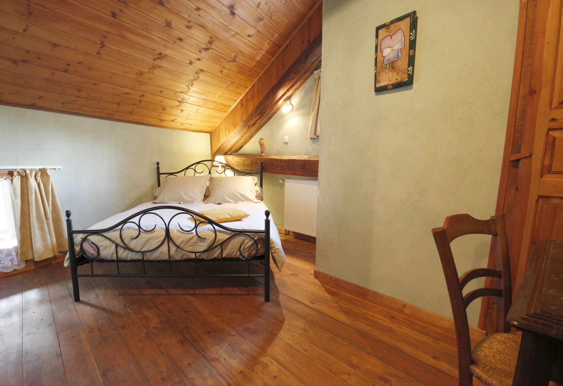 Charme d'une chambre d'hote de montagne